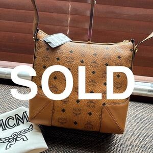 MCM Klara Visetos Shoulder Bag